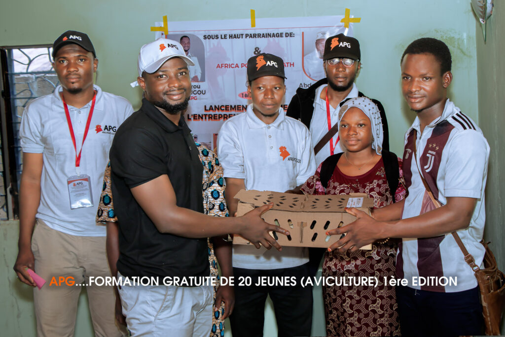 Formation de jeunes par APG
