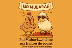 Eid Mubarak de la part d’APG (même aux fans de mouton)
