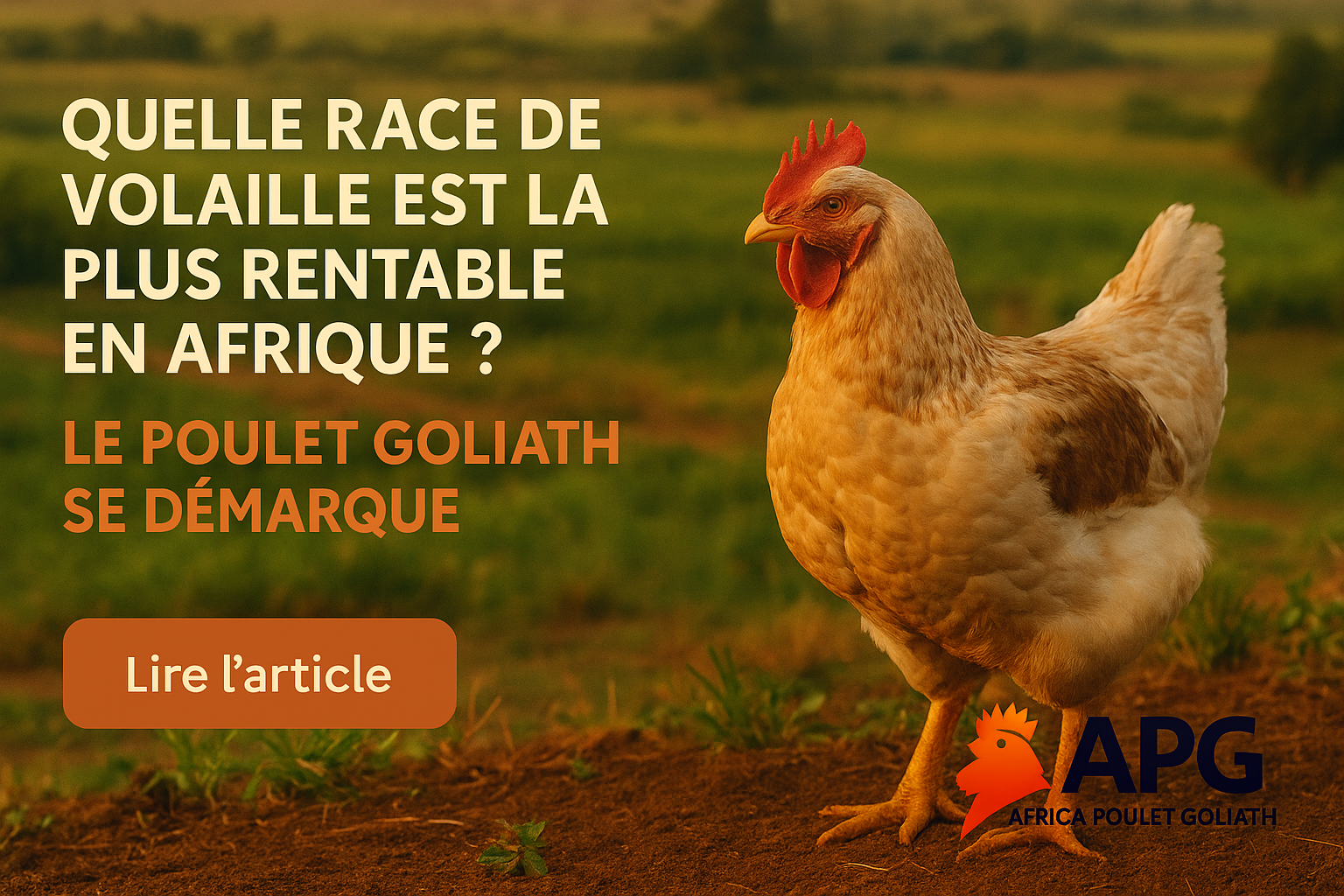 Quelle race de volaille est la plus rentable en Afrique ?